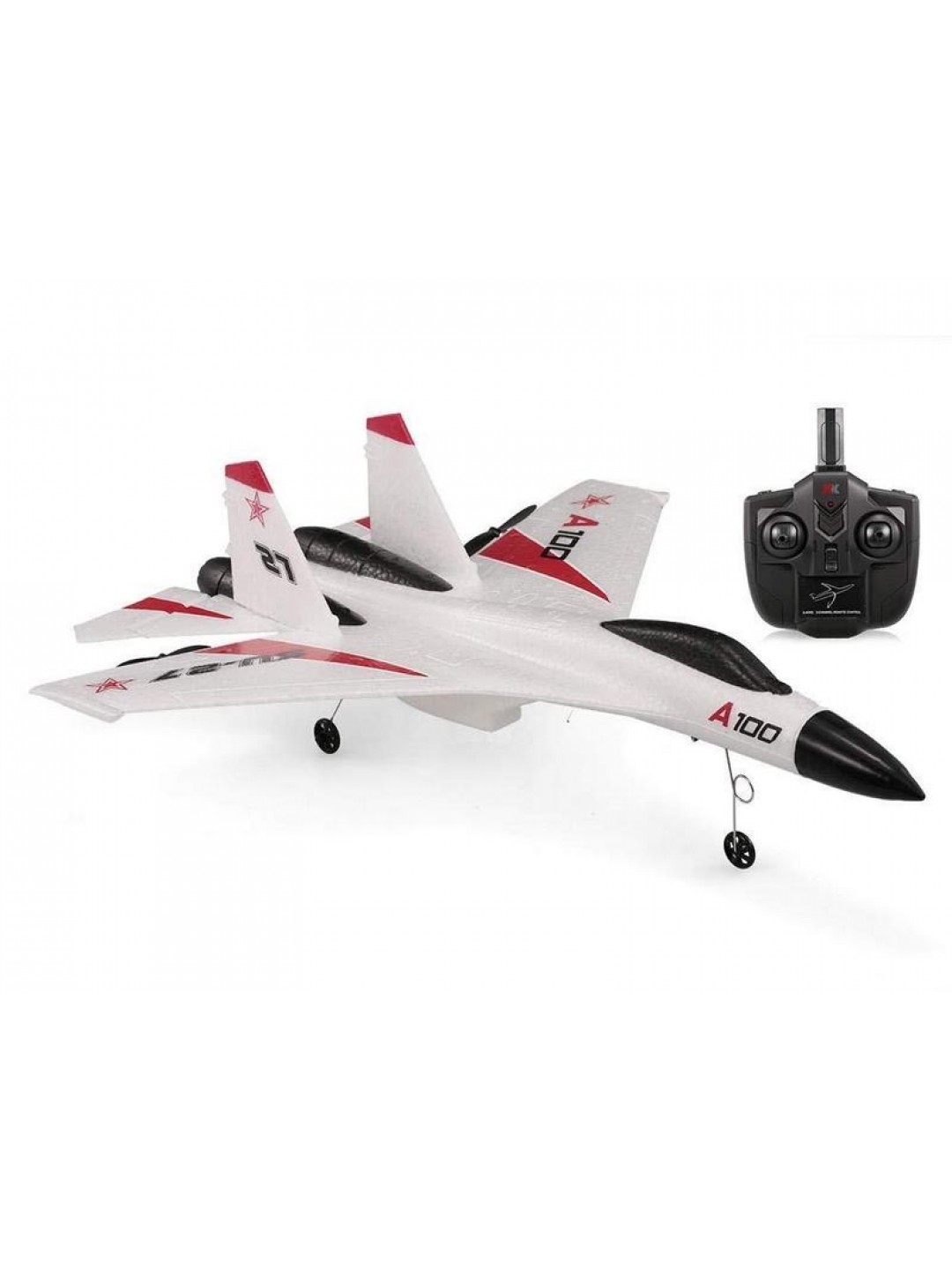 Р/У самолет XK Innovation SU27 340мм EPP 2.4G 3-ch LiPo RTF (белый)