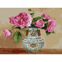 Картина по номерам с цветной схемой на холсте 30х40 Бузин. Настроение (24 цвета) Картина по номерам с цветной схемой на холсте 30х40 Бузин. Настроение (24 цвета)