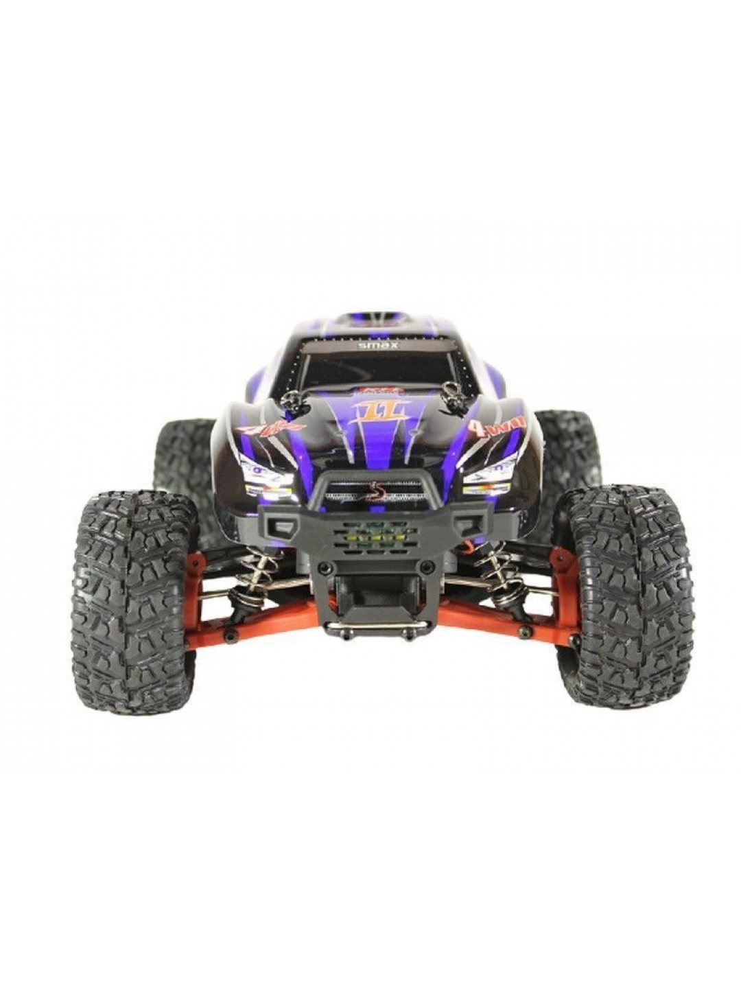 Радиоуправляемый монстр Remo Hobby SMAX UPGRADE V2.0 (синий) 4WD 2.4G 1/16 RTR