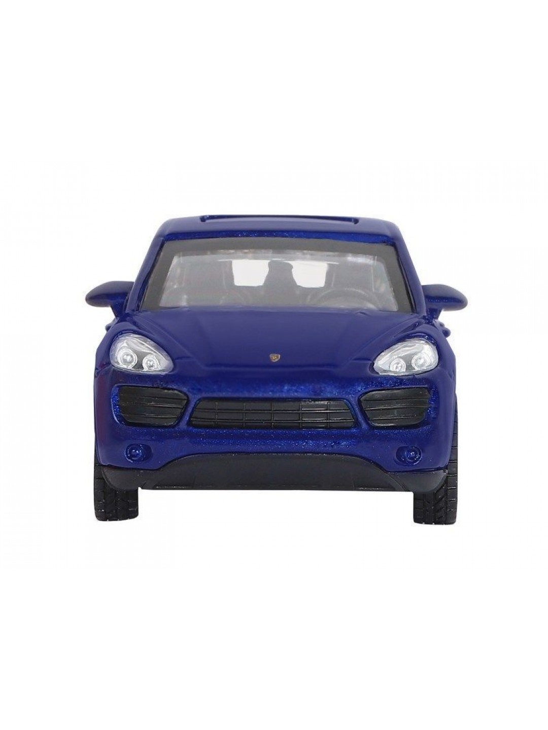 Машина "АВТОПАНОРАМА" Porsche Cayenne S, синий перламутр, 1/43, инерция, в/к 17,5*12,5*6,5 см