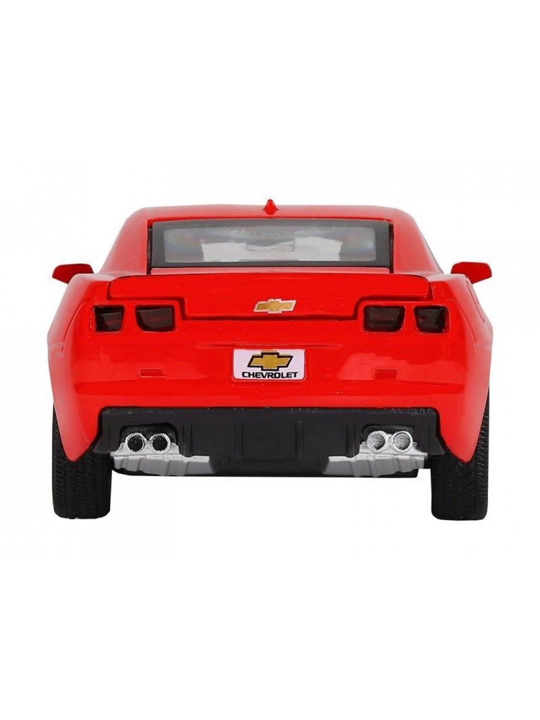 Машина "АВТОПАНОРАМА" Chevrolet Camaro SS, красный, 1/32, свет, звук, инерция, в/к 17,5*13,5*9 см