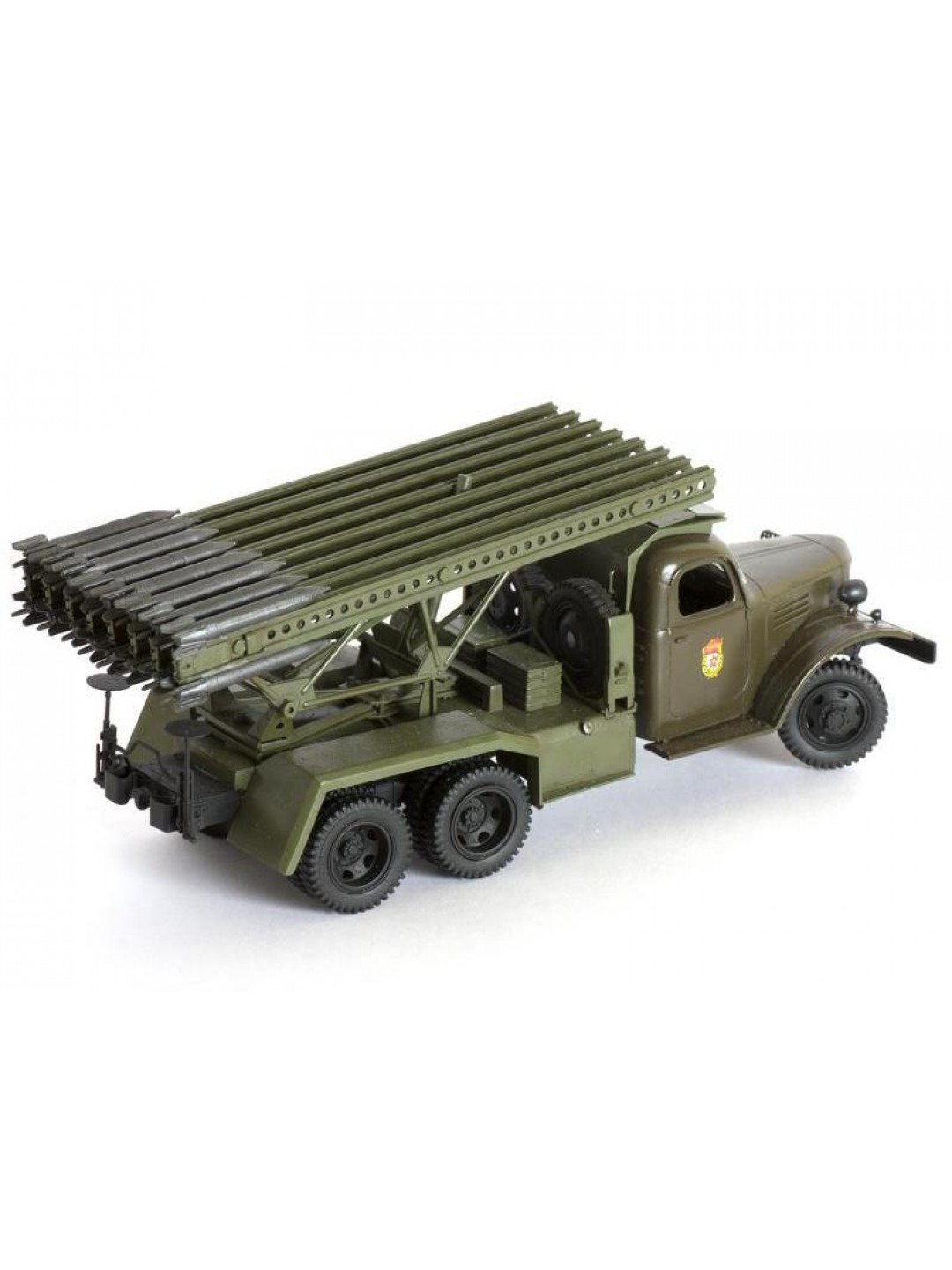 Сборная модель ZVEZDA Гвардейский реактивный миномет БМ-13 «Катюша», 1/35