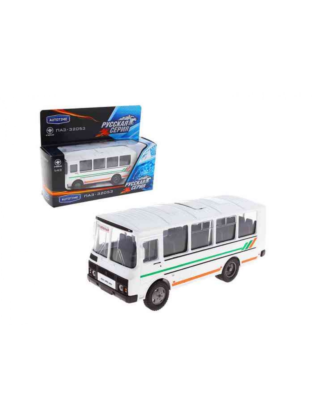 Машина Autotime "ПАЗ-32053" служебный 1:43