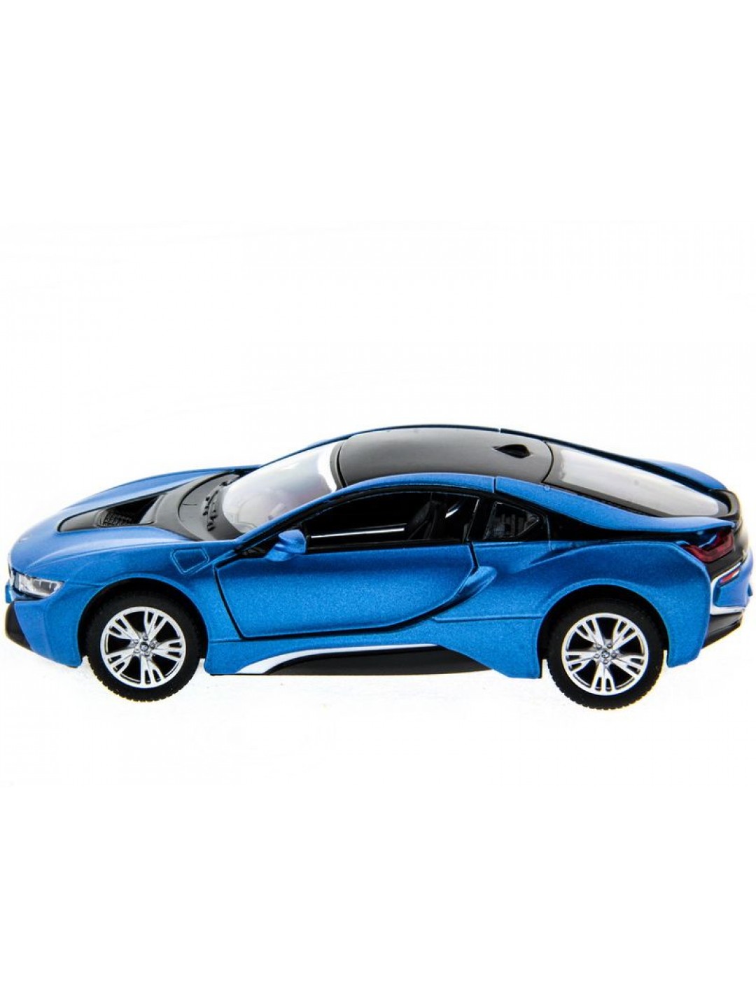 Машина Kinsmart BMW i8 инерция (1/12шт.) 1:36 б/к