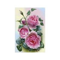 Набор юного художника 20х30 РОЗОВЫЕ РОЗЫ (15 цветов) Набор юного художника 20х30 РОЗОВЫЕ РОЗЫ (15 цветов)