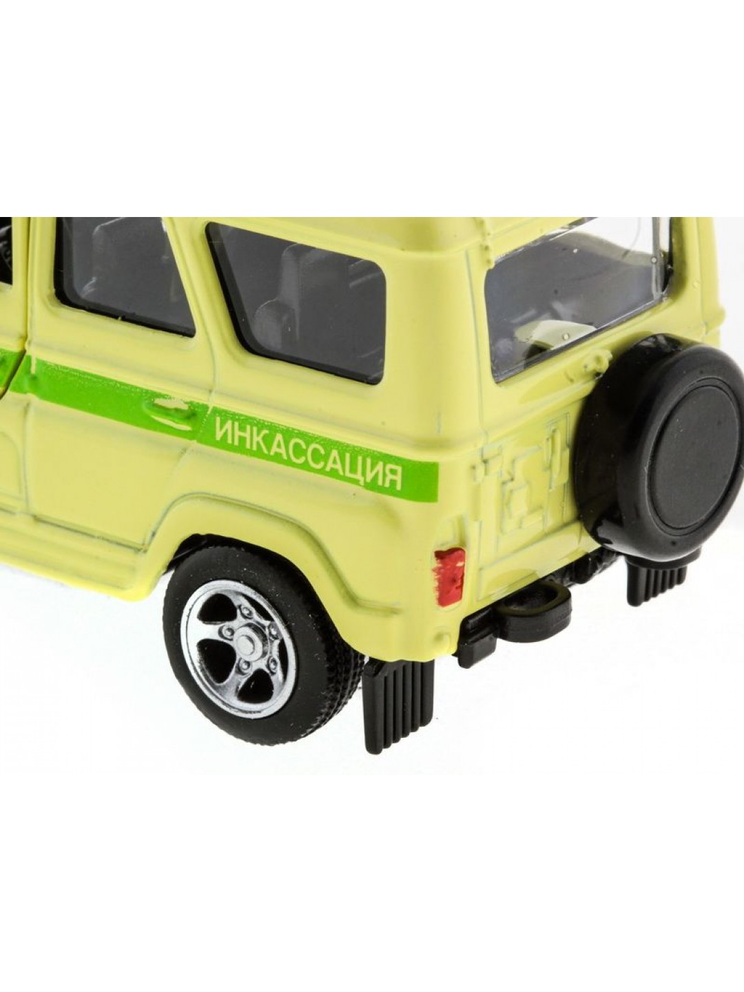 Машина "АВТОПАНОРАМА" инерц. УАЗ (инкассация) 1/50, в/к 12*7*5,5 см