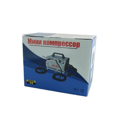 Компрессор 1210, с регулятором давления, автоматика, ресивер 0,3 л, 2 выхода