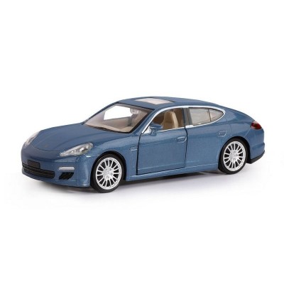 Машина "АВТОПАНОРАМА" Porsche Panamera S, синий, 1/32, свет, звук, инерция, в/к 17,5*13,5*9 см