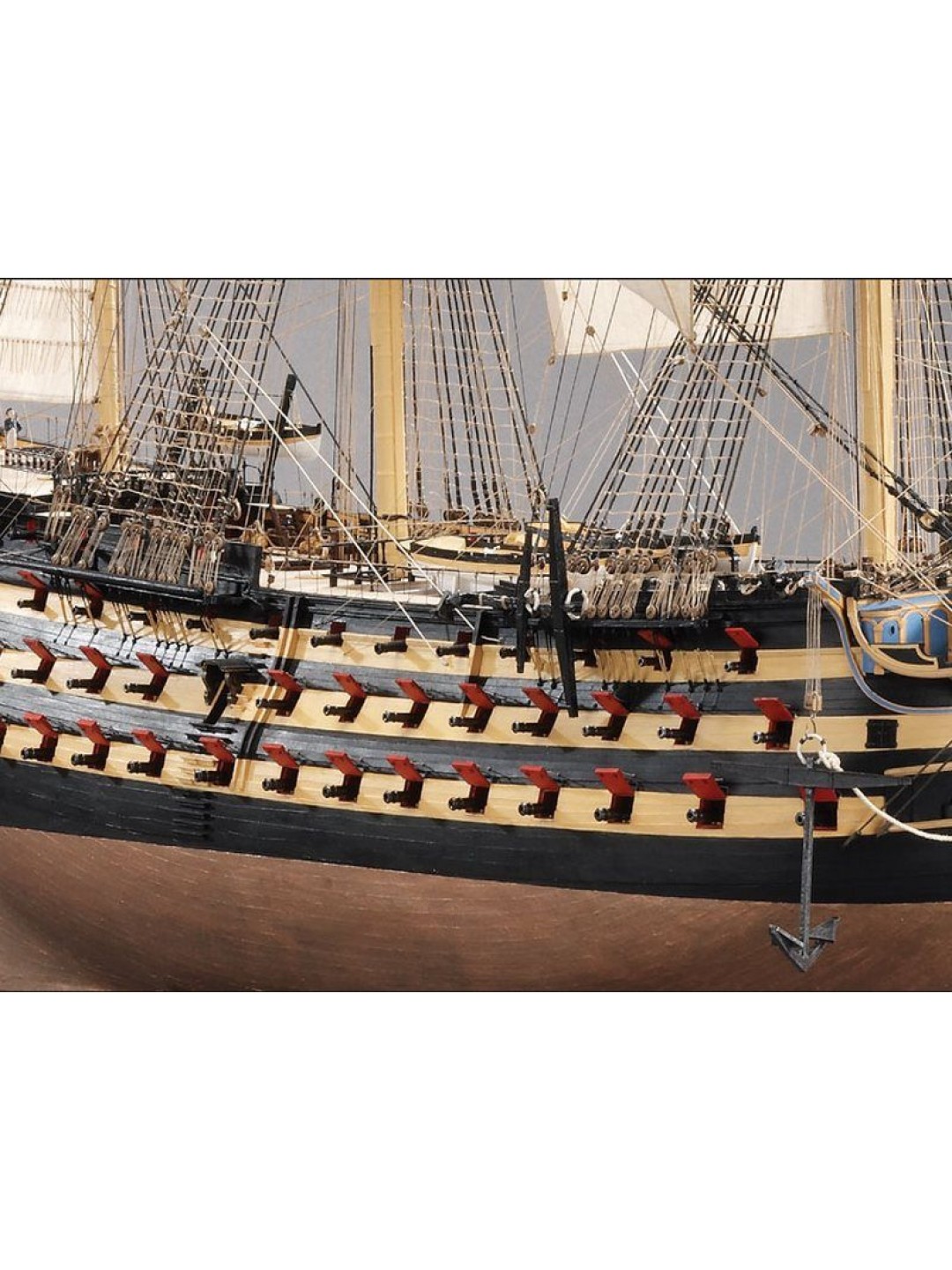 Сборная картонная модель Shipyard линкор HMS Victory (№67), 1/96