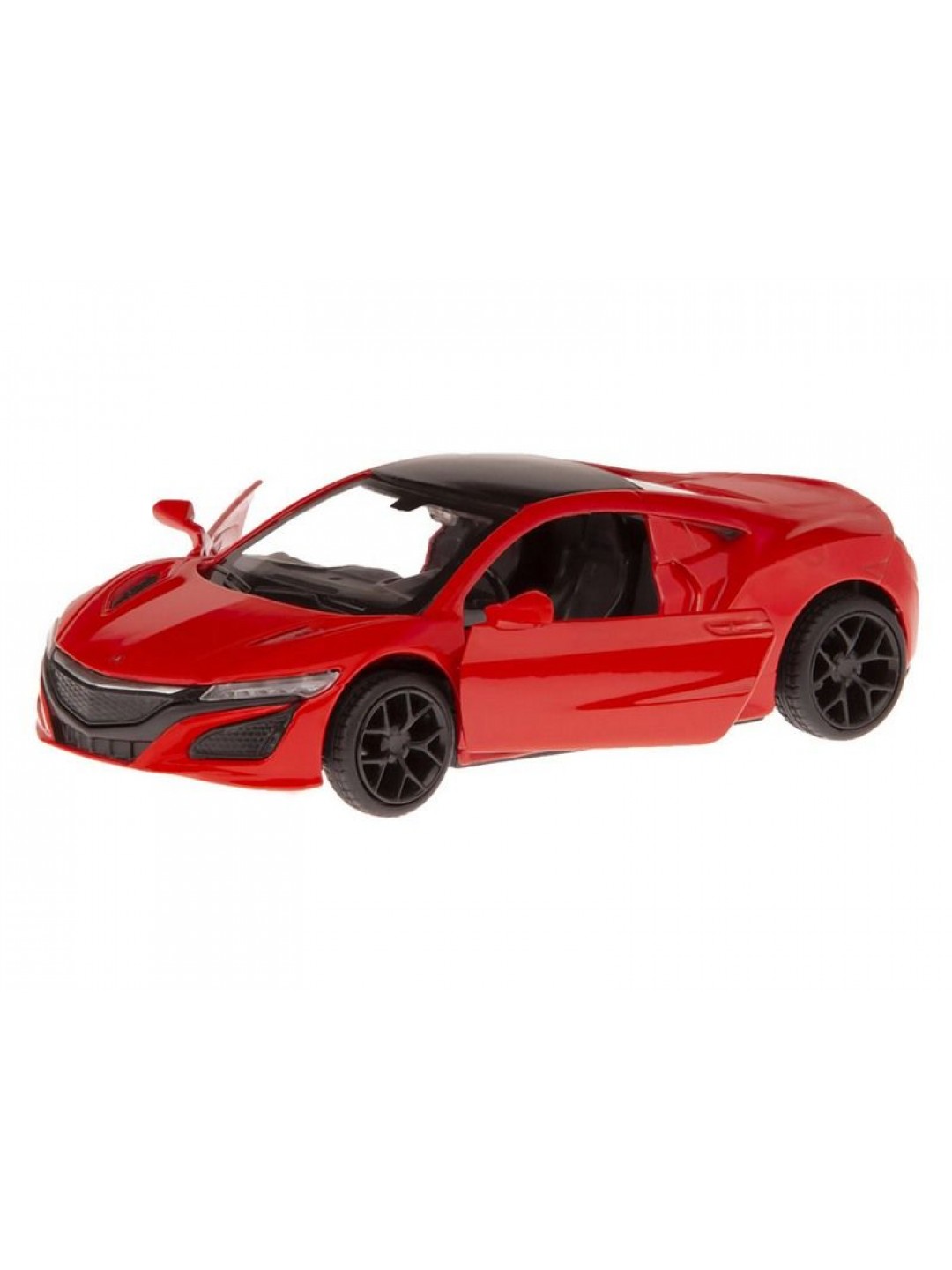 Машина "АВТОПАНОРАМА" Honda Acura NSX, красный, 1/38, инерция, в/к 17,5*12,5*6,5 см