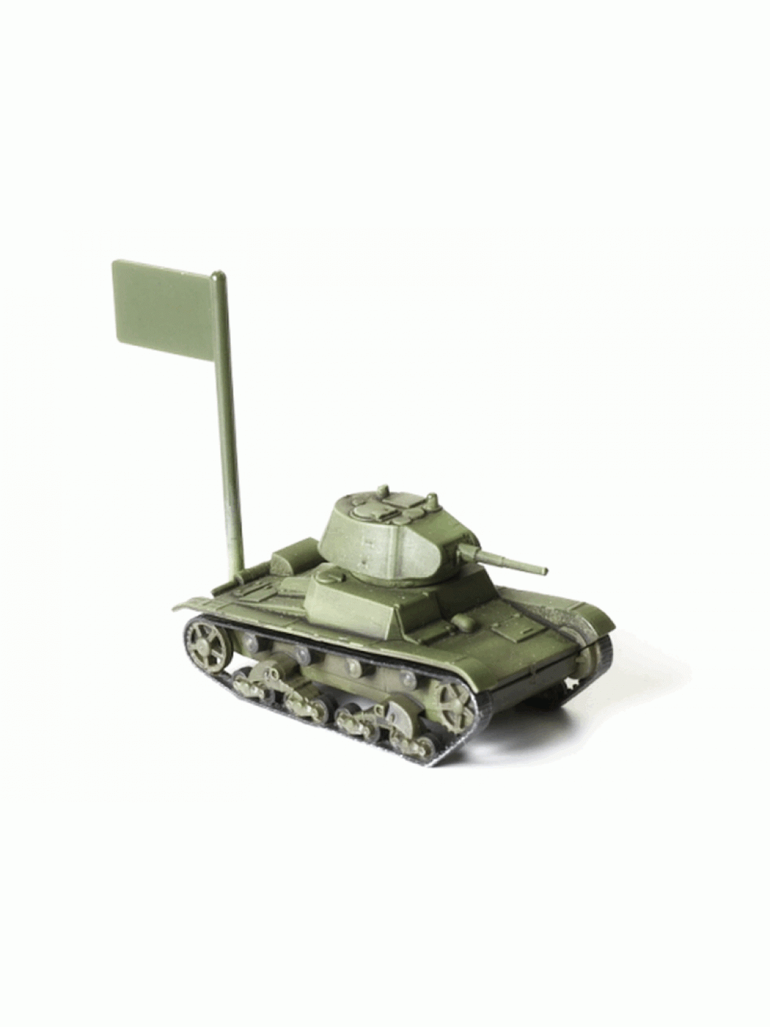 Сборная модель ZVEZDA Советский легкий танк Т-26, 1/100