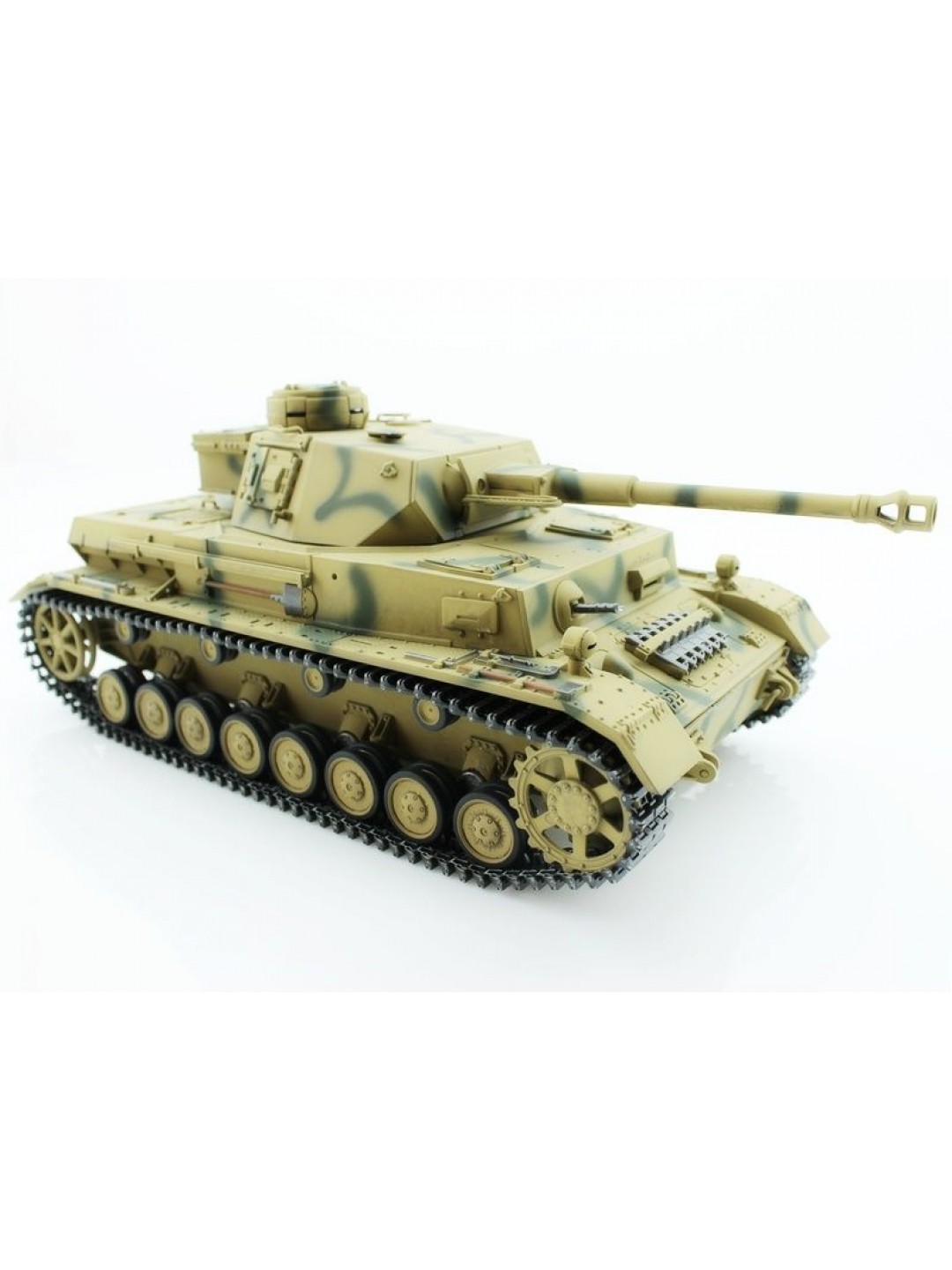 Р/У танк Taigen 1/16 Panzerkampfwagen IV Ausf.F2.Sd.Kfz (Германия) 2.4G, RTR, летний камуфляж