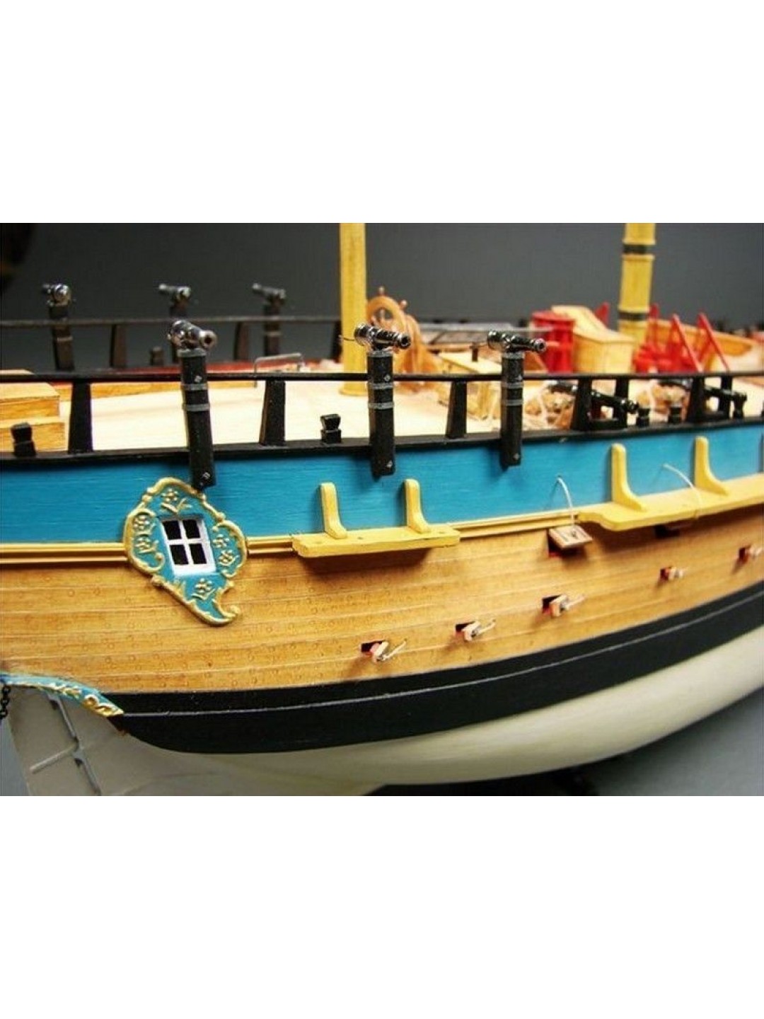 Сборная картонная модель Shipyard барк HMB Endeavour (№33), 1/96