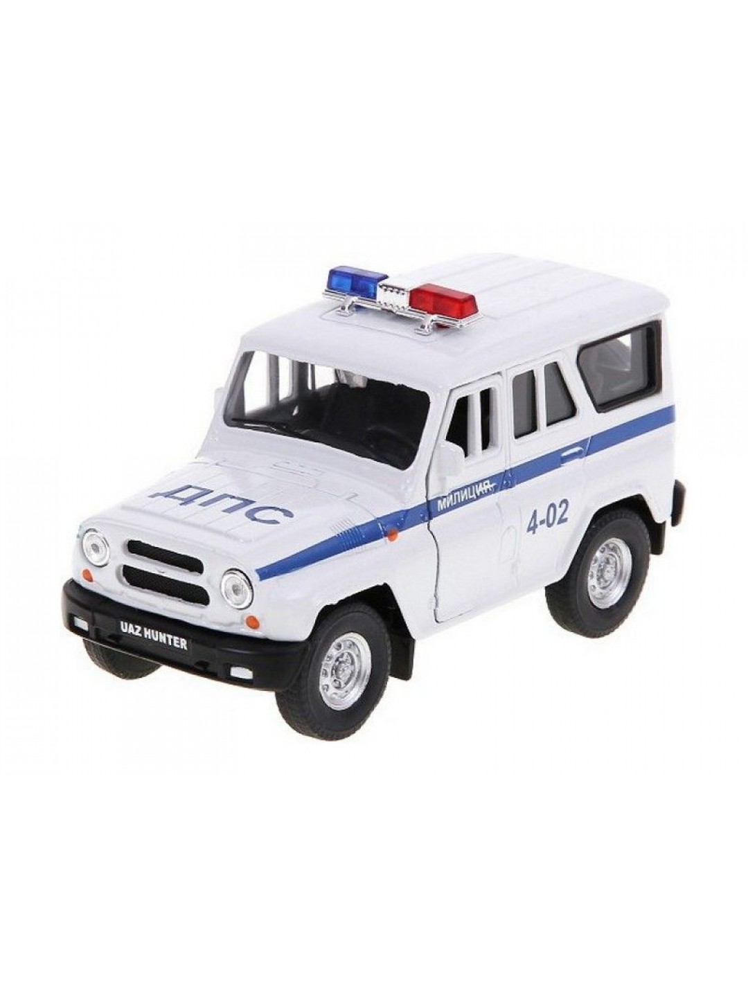 Машина Autotime "UAZ HUNTER" полиция 1:36