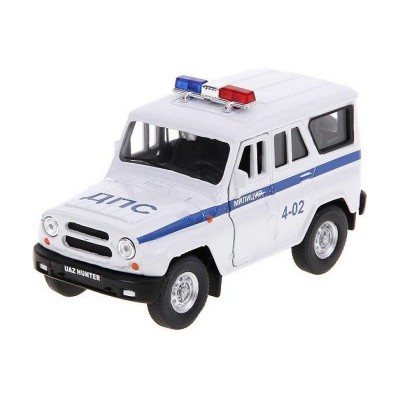 Машина Autotime "UAZ HUNTER" полиция 1:36