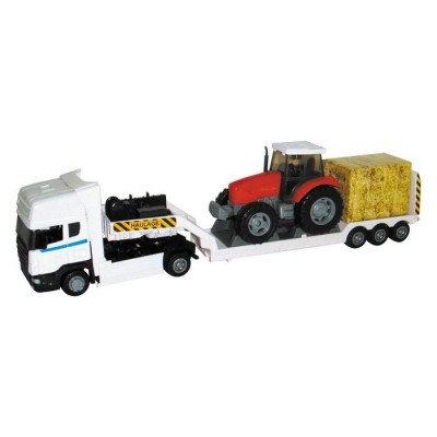 Машина Autotime "SCANIA" с трактором 1:48
