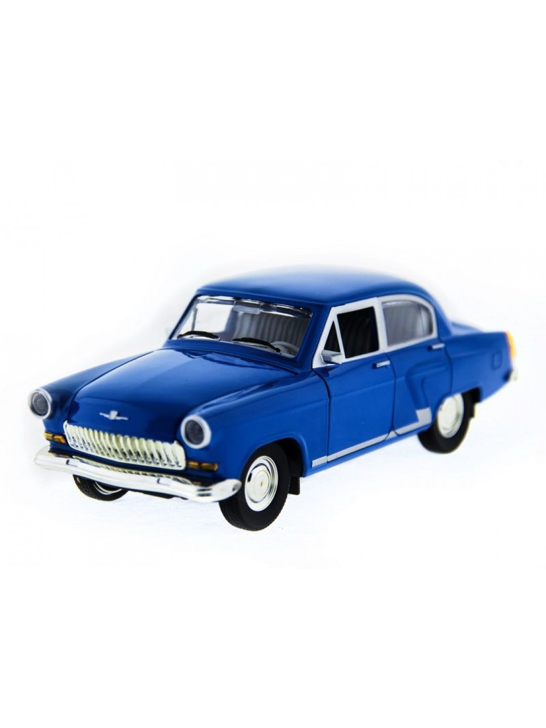 Машина "АВТОПАНОРАМА" ГАЗ-21 "Волга" 1/24 в/к  26*12*11см, синяя