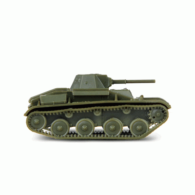 Сборная модель ZVEZDA Советский легкий танк Т-60, 1/100