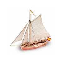 Сборная деревянная модель шлюпки корабля Artesania Latina SAN JUAN NEPOMUCENO'S, 1/25