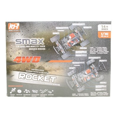 Радиоуправляемая багги Remo Hobby Dingo UPGRADE (зеленая) 4WD 2.4G 1/16 RTR