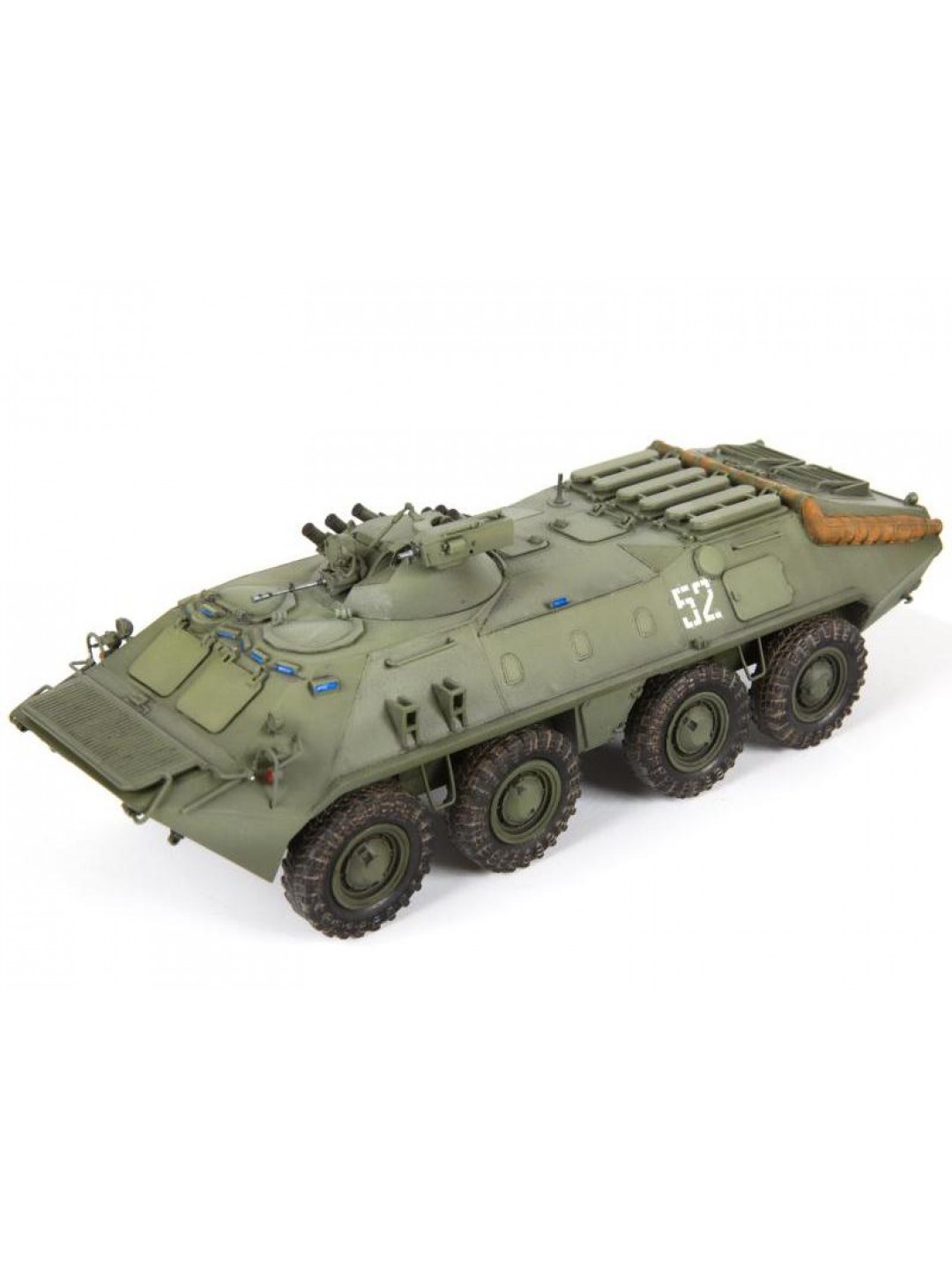 Сборная модель ZVEZDA Российский бронетранспортер БТР-70 с башней МА-7, 1/35