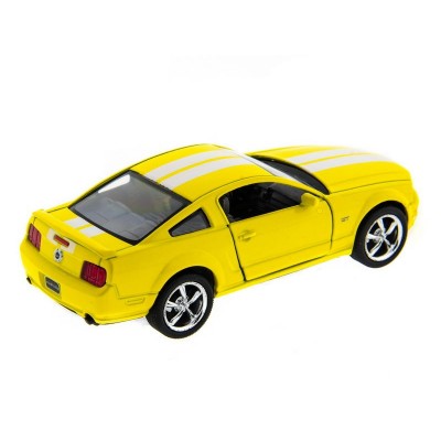 Машина Kinsmart 1:38 Ford Mustang GT с полосками инерция (1/12шт.) б/к