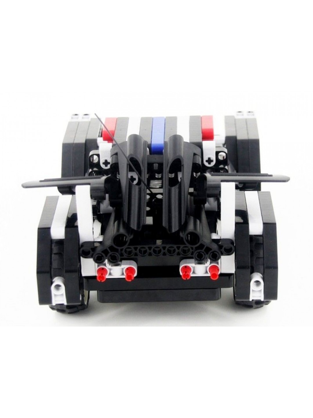 Р/У конструктор Qihui Mechanical Master 2 в 1 Тягач и Спорткар (486 деталей)