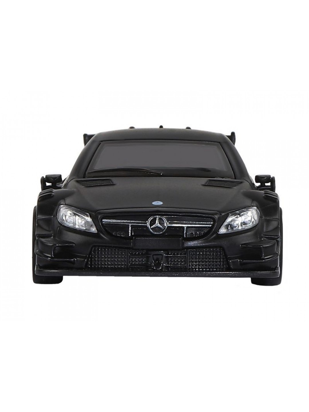 Машина "АВТОПАНОРАМА" Mercedes-AMG C 63 DTM, черный матовый, 1/43, инерция, в/к 17,5*12,5*6,5 см