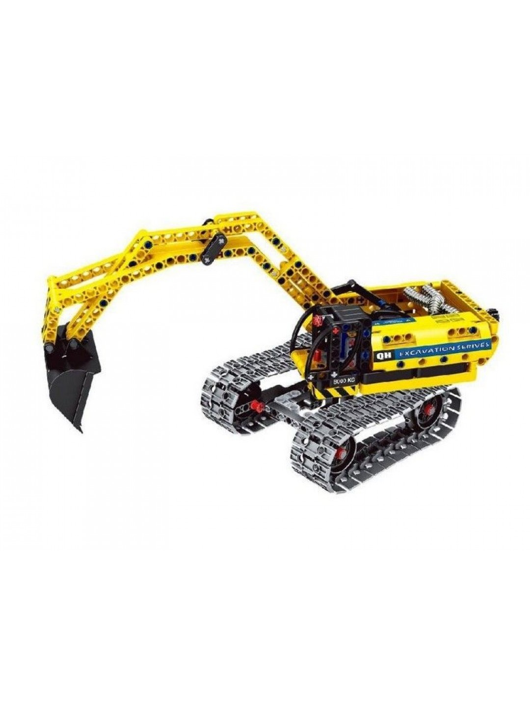 Конструктор Qihui Mechanical Master 2 в 1 Экскаватор и Робот (342 детали)