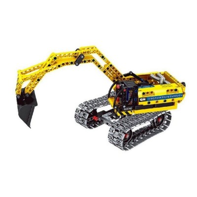 Конструктор Qihui Mechanical Master 2 в 1 Экскаватор и Робот (342 детали)