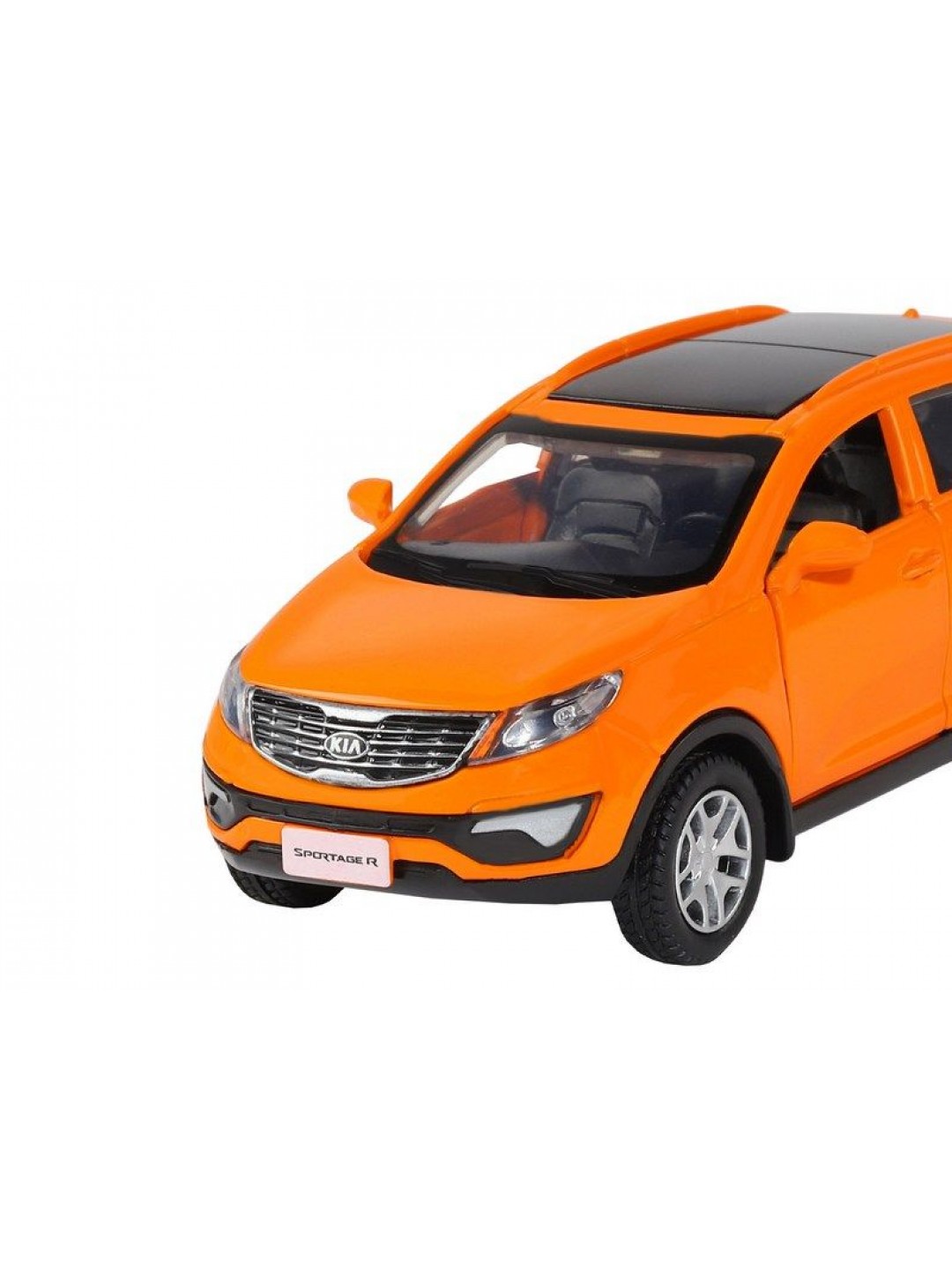 Машина "АВТОПАНОРАМА" KIA SPORTAGE R, оранжевый, 1/39, инерция, в/к 17,5*12,5*6,5 см