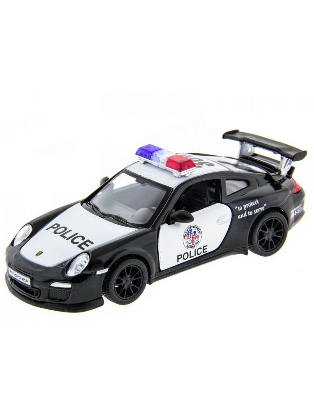 Машина Kinsmart 1:36 Porsche 911 GT3 RS (Police) в асс. инерция (1/12шт.) б/к