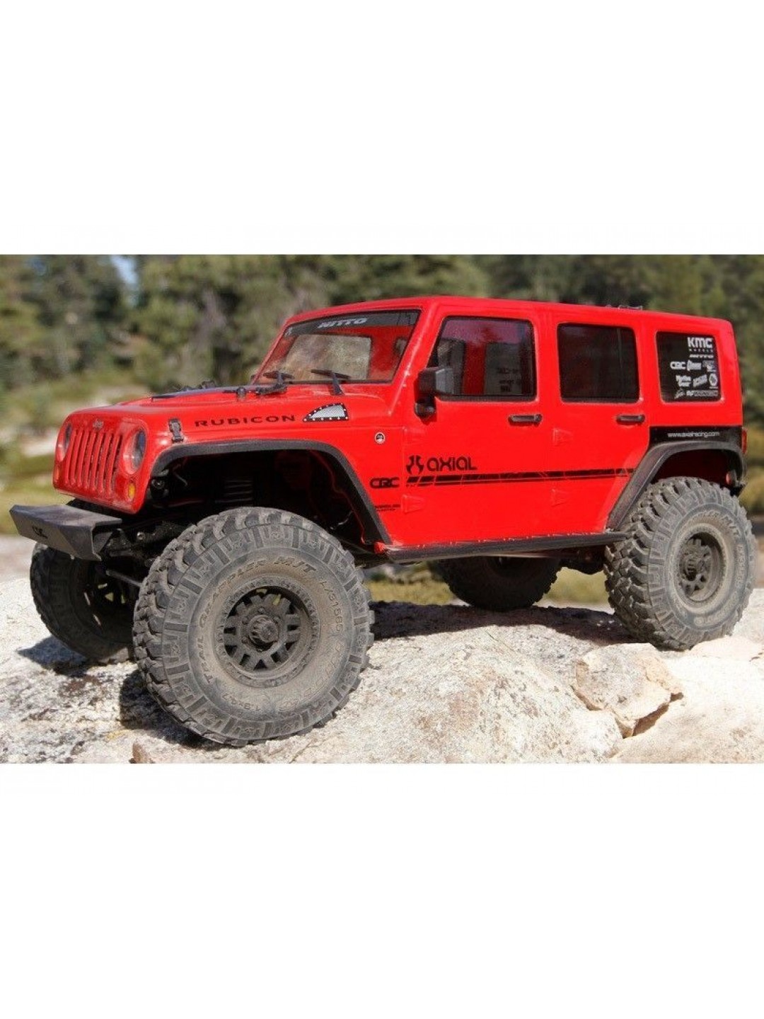Модель для трофи 1:10 Axial SCX10 II 2017 Wrangler 4WD, электро, RTR (AX90060)