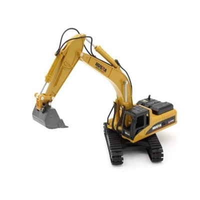 Металлический экскаватор с ковшом HUI NA TOYS 1/40 PRO