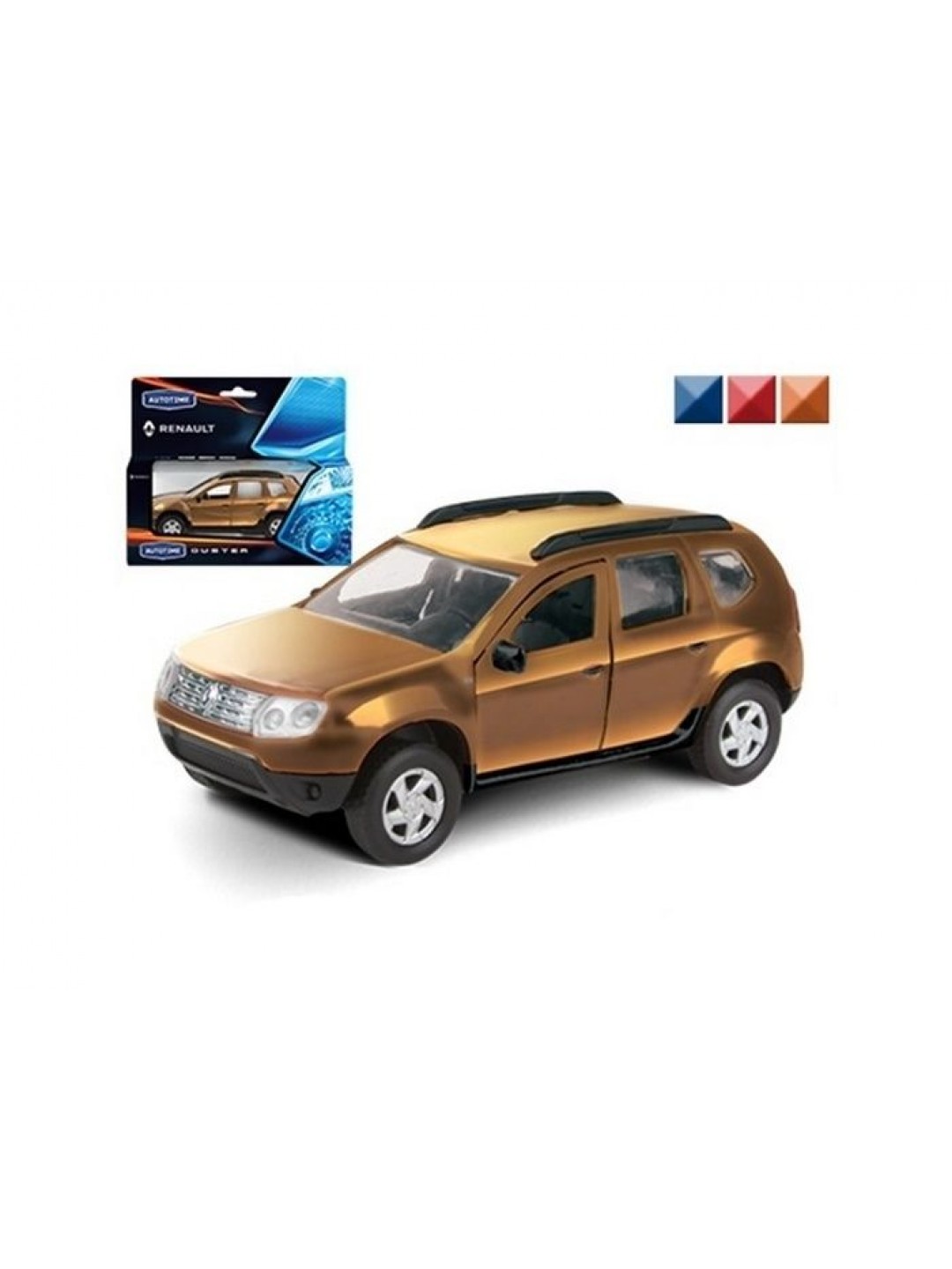 Машина Autotime "RENAULT DUSTER" гражданская 1:38