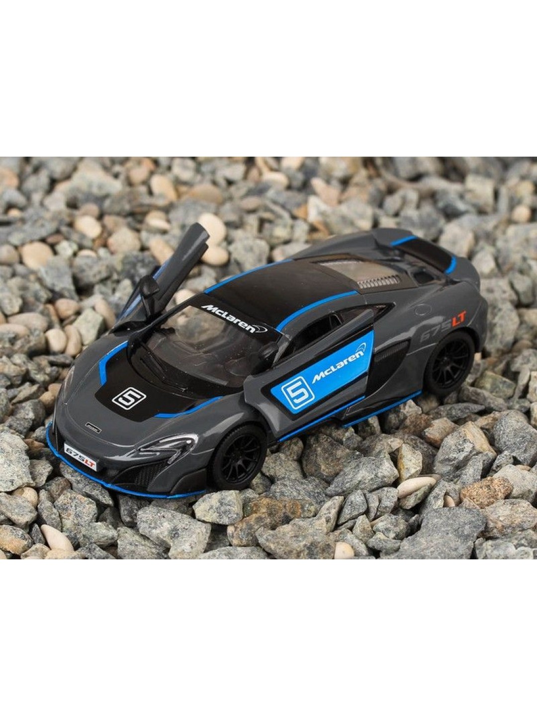 Машина Kinsmart 1:36 McLaren 675LT, инерция (1/12шт.) б/к