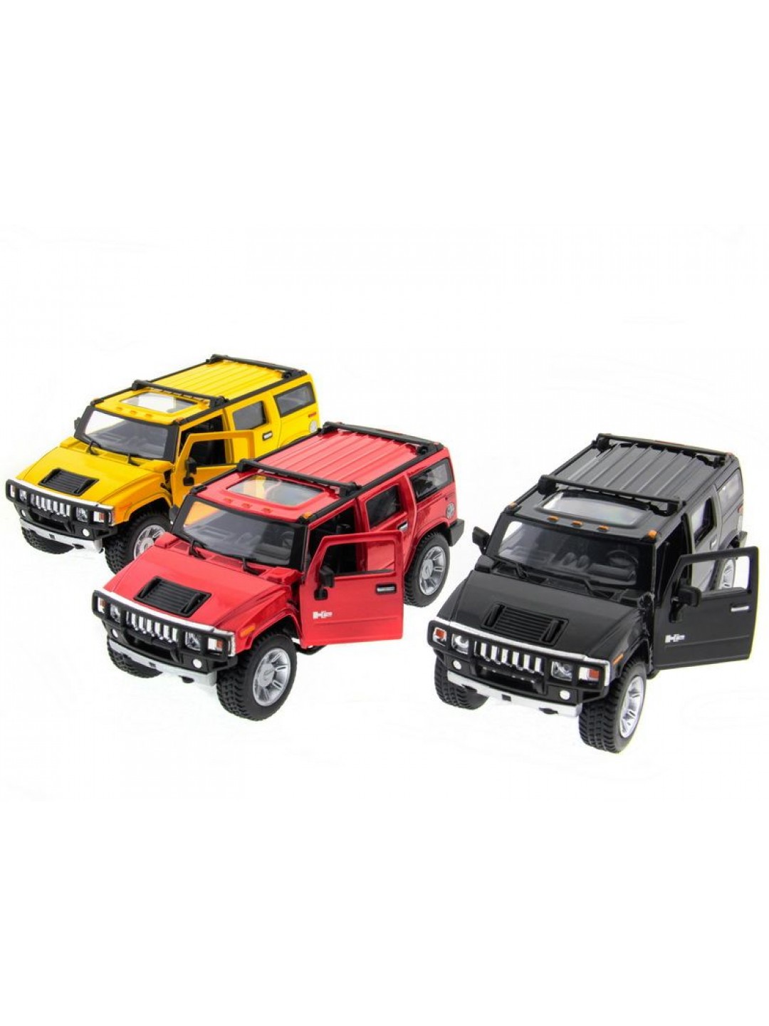Машина Kinsmart 1:32 2008 Huммer H2 SUV (1/6шт.) б/к