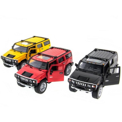 Машина Kinsmart 1:32 2008 Huммer H2 SUV (1/6шт.) б/к