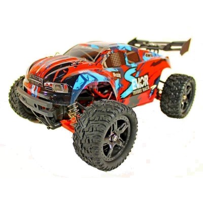 Радиоуправляемая трагги Remo Hobby S EVO-R UPGRADE (красный) 4WD 2.4G 1/16 RTR