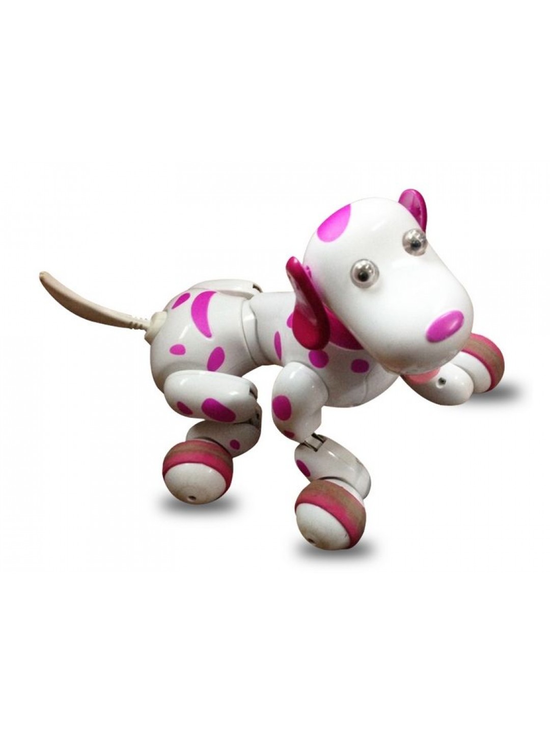 Радиоуправляемая робот-собака HappyCow Smart Dog 2.4G (розовая)