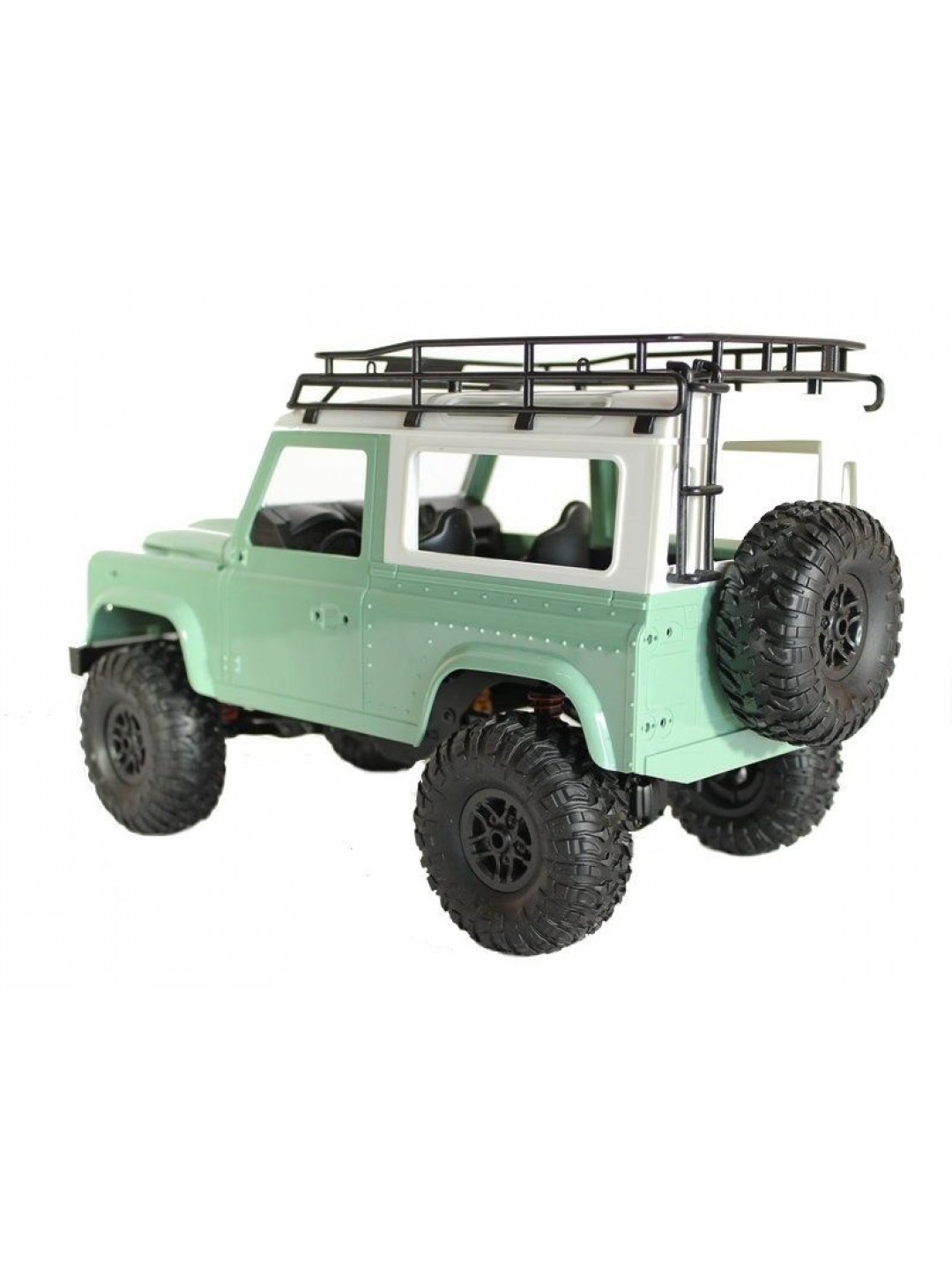 Радиоуправляемая машина MN MODEL английский внедорожник Defender (зеленый) 4WD 2.4G 1/12 RTR