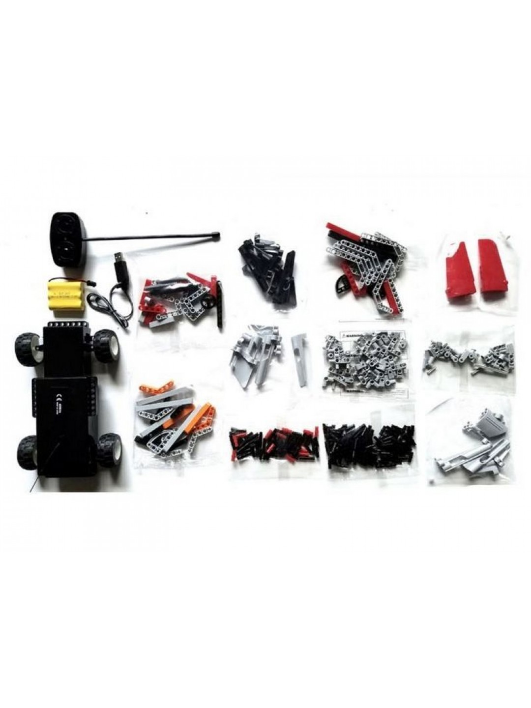 Р/У конструктор Qihui Mechanical Master 2 в 1 Спорткары (326 деталей)