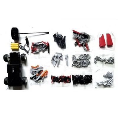 Р/У конструктор Qihui Mechanical Master 2 в 1 Спорткары (326 деталей)