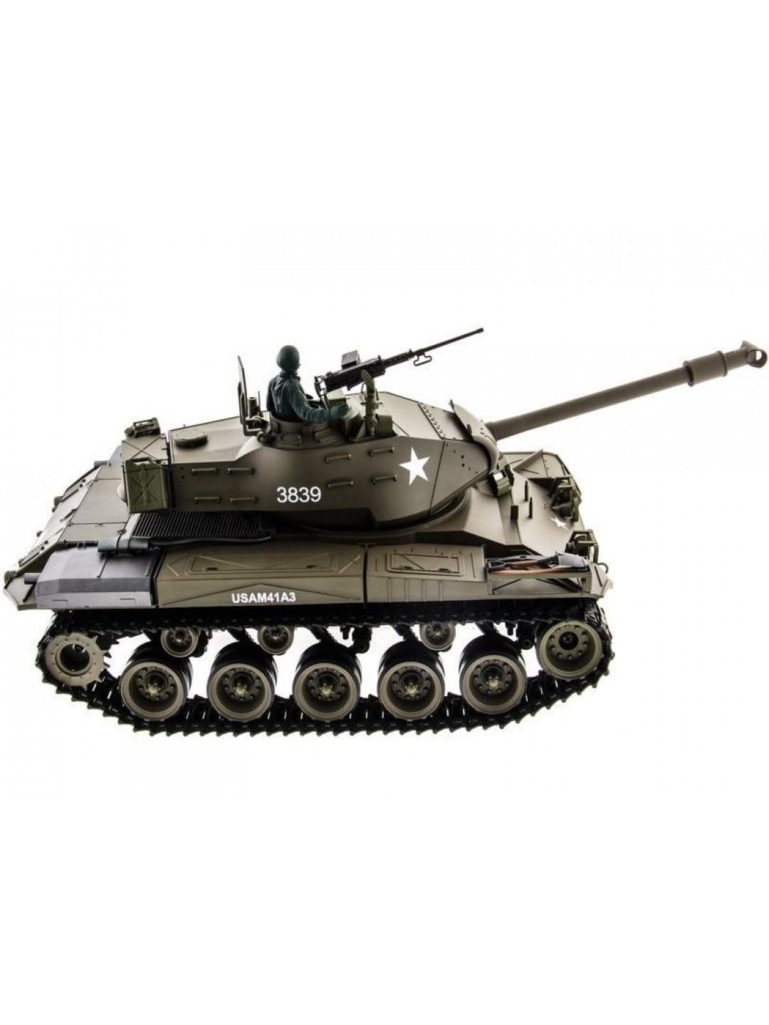 Радиоуправляемый танк Heng Long M41 "Walking Bulldog" Original V6.0  2.4G 1/16 RTR