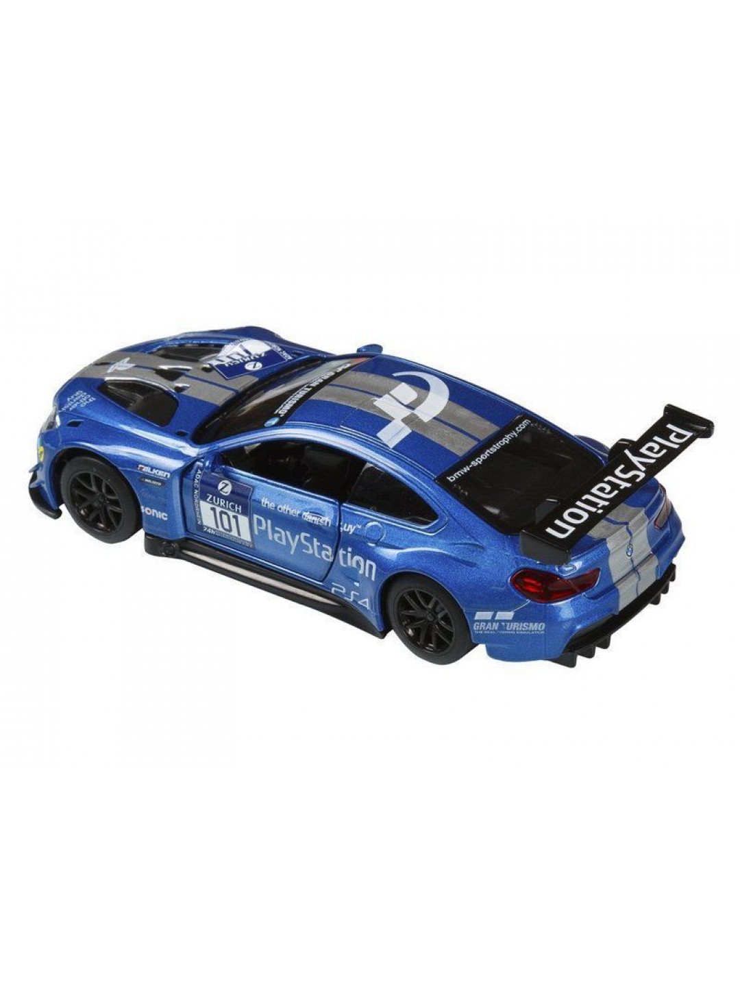 Машина "АВТОПАНОРАМА" BMW M6, синий, 1/44, инерция, в/к 17,5*12,5*6,5 см