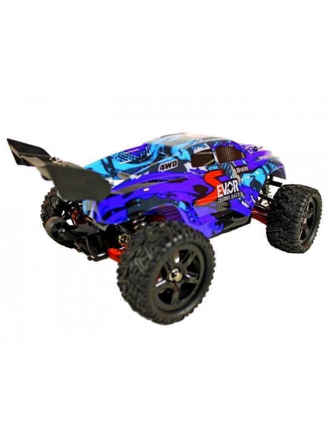 Радиоуправляемая трагги Remo Hobby S EVO-R Brushless UPGRADE (синяя) 4WD 2.4G 1/16 RTR