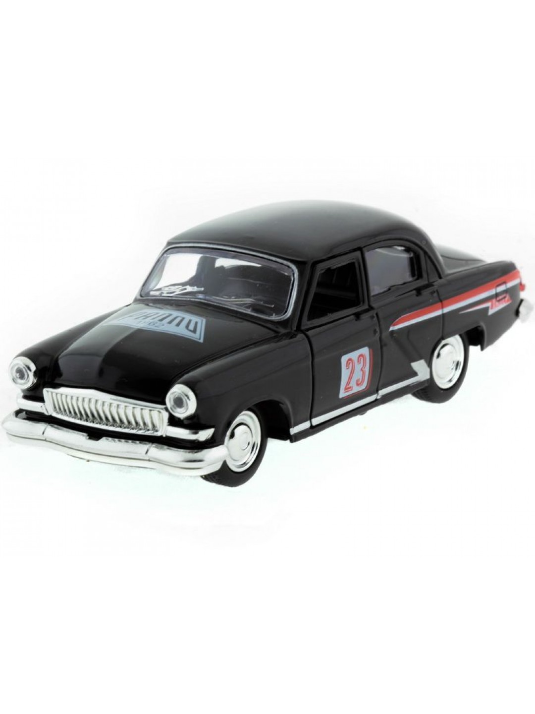 Машина "АВТОПАНОРАМА" инерц. ГАЗ-21 (ралли) 1/43, в/к 14*7*5,5 см