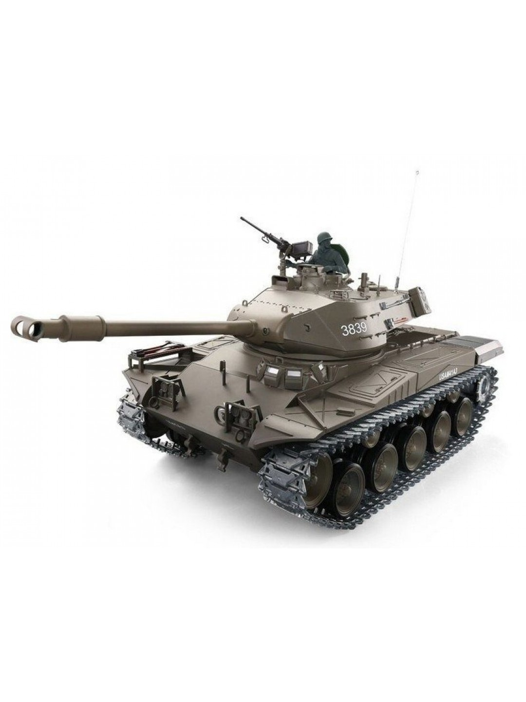 Радиоуправляемый танк Heng Long  M41 "Walking Bulldog" Professional V6.0  2.4G 1/16 RTR