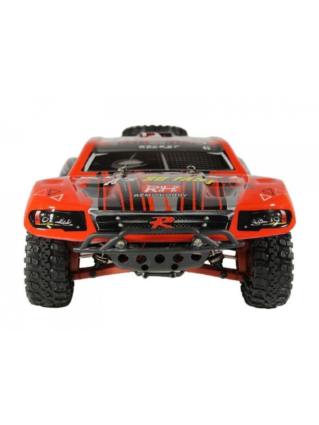 Радиоуправляемый шорт-корс Remo Hobby Rocket UPGRADE V2.0 (красный) 4WD 2.4G 1/16 RTR