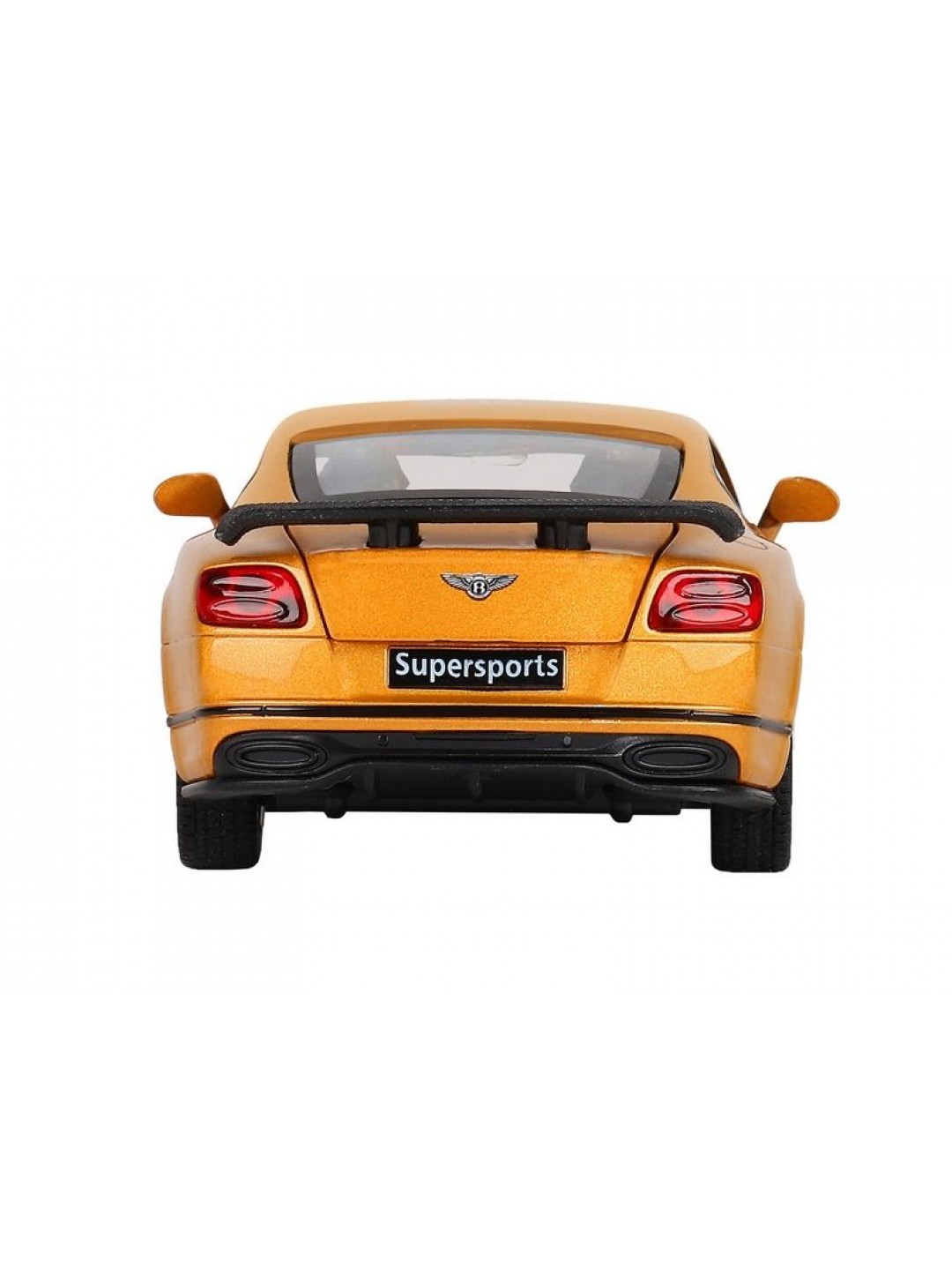 Машина "АВТОПАНОРАМА" Bentley Continental Supersports, оранжевый, 1/32, в/к 17,5*12,5*6,5 см
